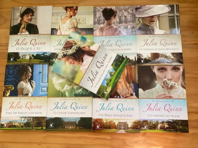 Coleção Bridgerton Completa (9 livros capa comum) + brinde Como Agarrar uma Herdeira