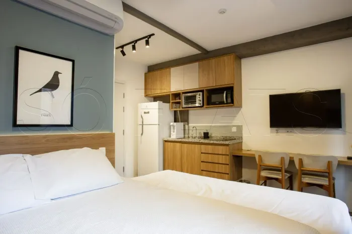 Kronos Moema | Studio 27m² com varanda e lazer completo em localização premium