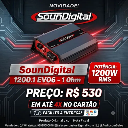 Vendo módulo de som
