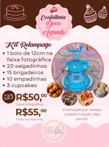 Bolo para Aniversário