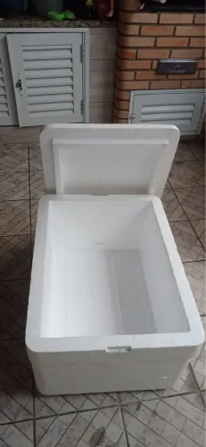 Caixa de isopor