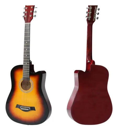Violão Acústico Semi Novo Com Afinador 