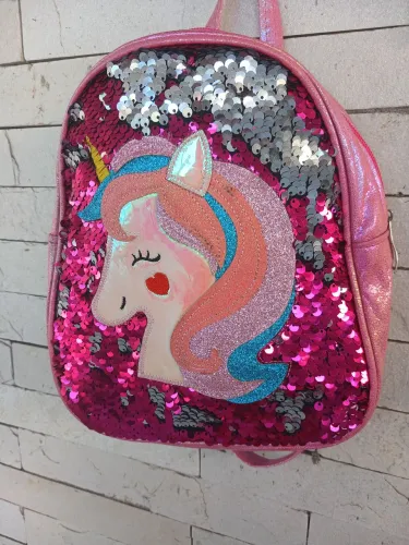Bolsa Mochila Unicórnio