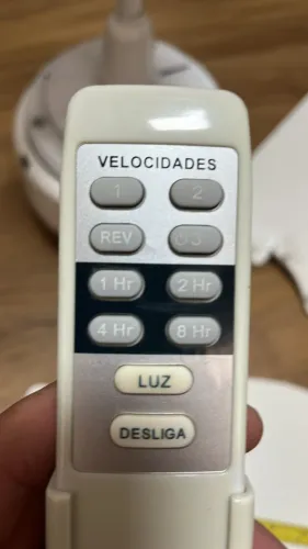 Ventilador De Teto C/ Controle 4 Vel. Fenix Ventisol