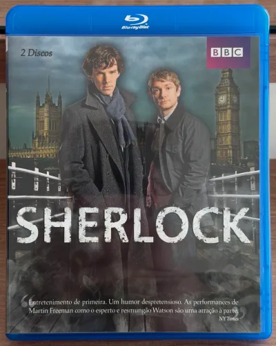 Blu-Ray Sherlock 1ª temporada (2 discos)