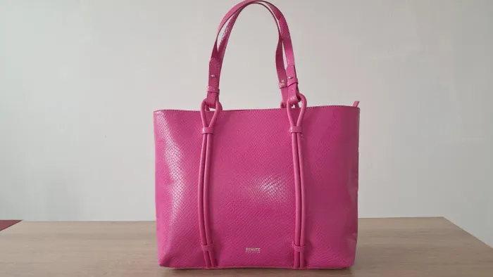 Exclusiva Bolsa Couro Grande Schutz Pink