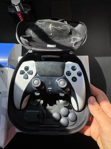 Controle PS5 DualSense Edge Original Sony + Estojo e Acessórios