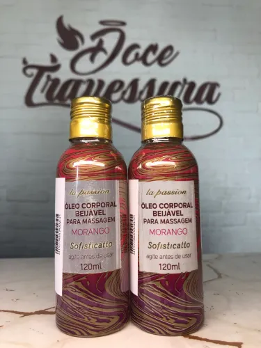 Óleo de Massagem Beijável- Sofisticatto