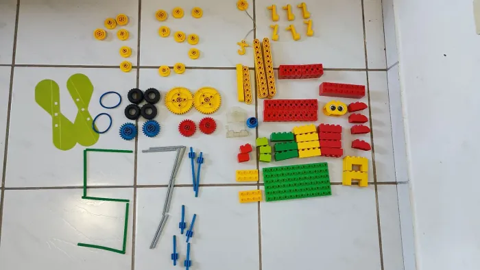 Blocos do kit Lego Educação 9656