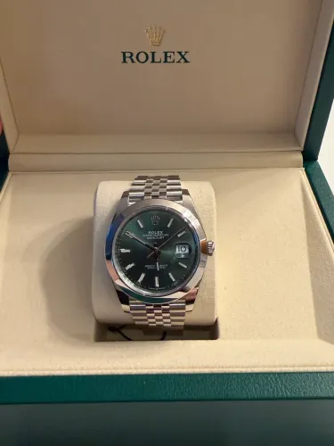 Rolex Datejust 41 Mint Green 2026