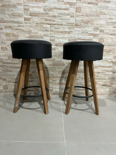 Vendo banqueta de couro