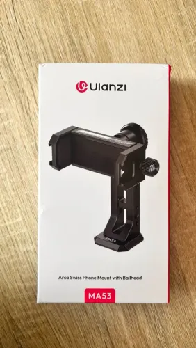 Suporte para telefone ulanzi ma53 arca swiss com cabeça esférica 360 em metal