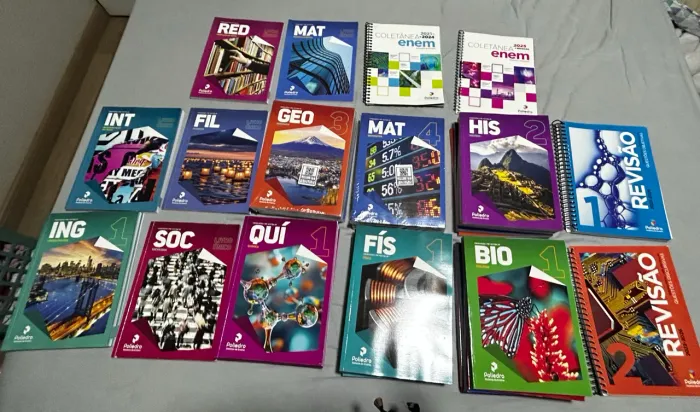 Material Poliedro 2026 - Lote Completo ENEM e Vestibulares
