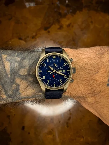 IWC Pilot Chronograph Bronze