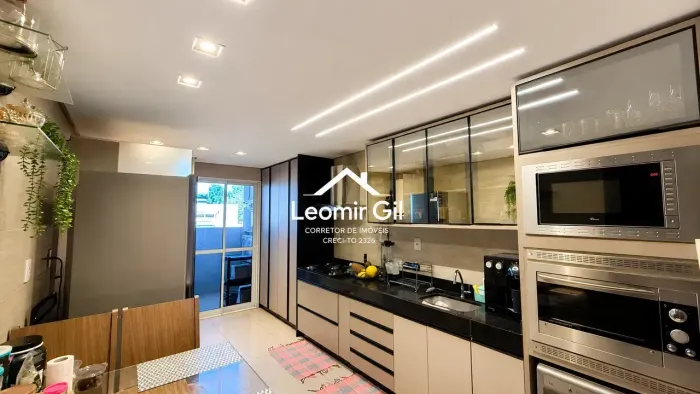 APARTAMENTO - RES. DUBAI (106 SUL) - VARANDA GOURMET -ENTREGA PORTEIRA FECHADA (MOBILIADO)