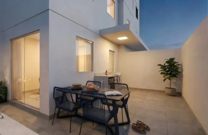 Apartamento com Área Privativa para Venda em Belo Horizonte, Santa Mônica, 2 dormitórios,