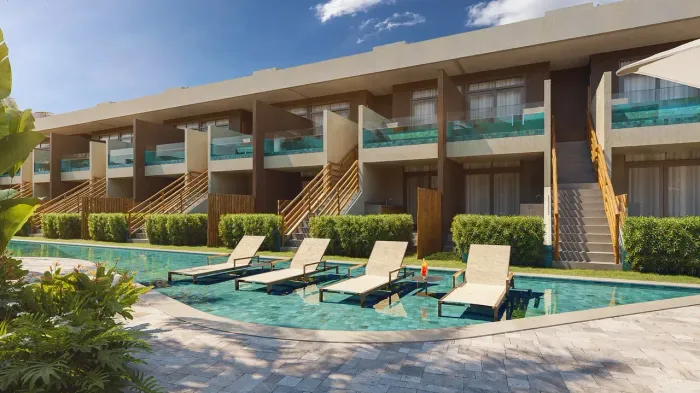 FLATS EM SÃO MIGUEL DOS MILAGRES NA PRAIA DO TOQUE.