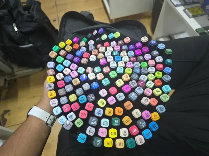 Kit canetinhas 168 peças