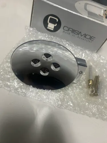 saboneteira de metal cromado para parede da marca Crismoe modelo HT omega