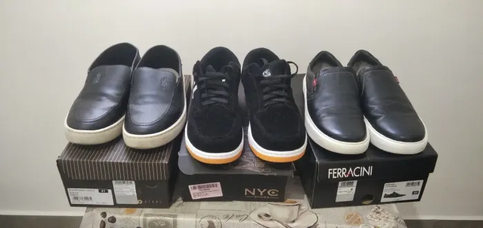 2 sapatenis + tenis tam.41