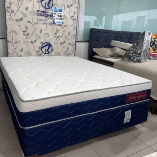 Cama casal box casal