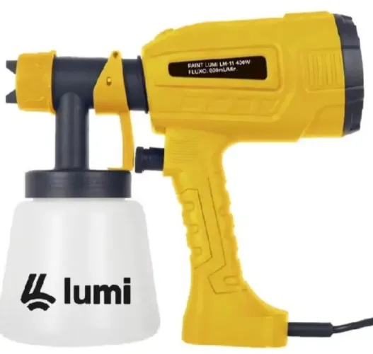 Paint Lumi LM-11 Pistola Pintura Pulverizador de Tinta 400W