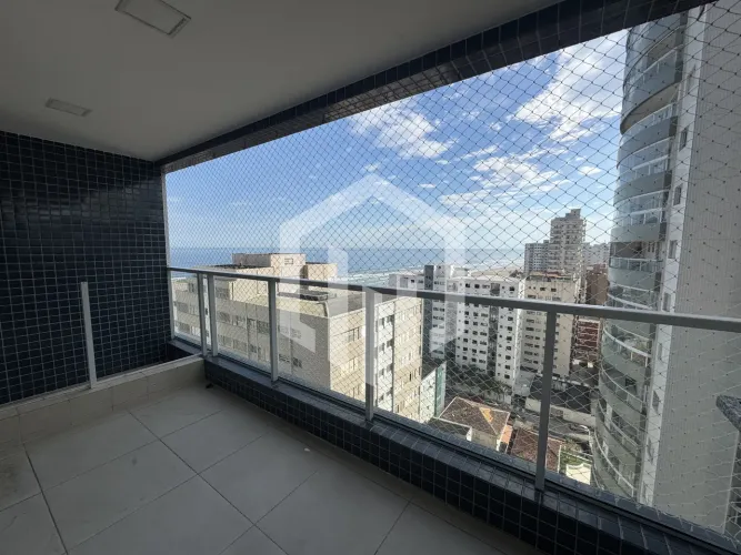Apartamento com 2 suítes, varanda gourmet, piscina, aceitando pets na Aviação, Praia Grand
