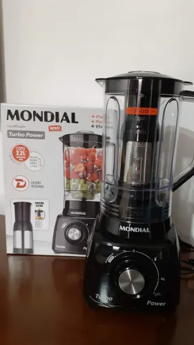 Liquidificador Mondial Turbo Power - Voltagem 110 - Novo