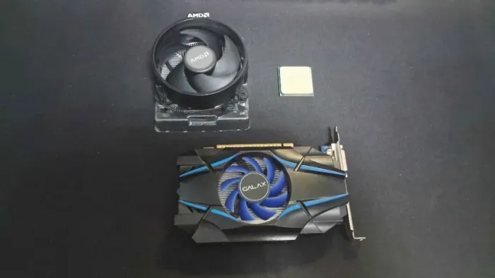 Kit Athlon 3000G + GT 1030 GALAX DDR5 + Cooler Box