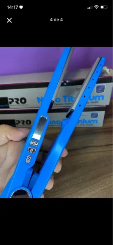 *Chapinha Prancha Alisadora 450°F Bivolt - Nano Titanium*