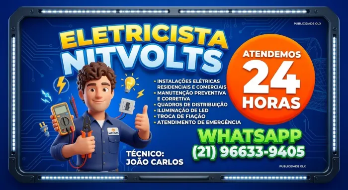 Eletricista 24 horas niteroi