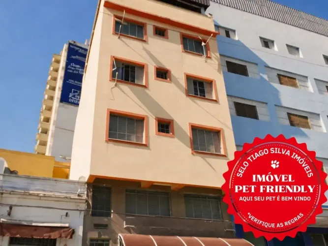 Apartamento com 2 dormitórios para alugar, 60 m² por R$ 1.840,00/mês - Centro - Pouso Aleg