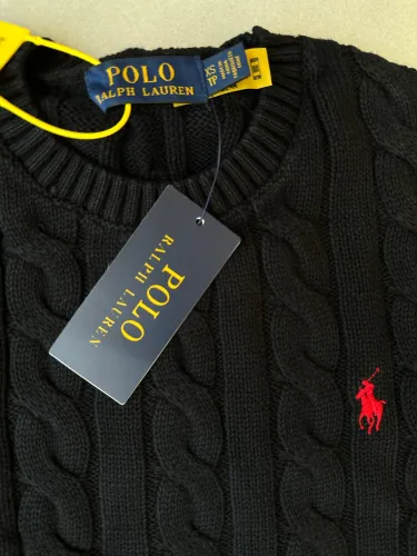 Suéter Ralph Lauren - Preto - Vários tamanhos (PP,P,M)
