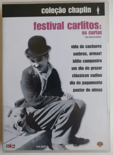 DVD Festival Carlitos - Os curtas - 7 clássicos dvd duplo