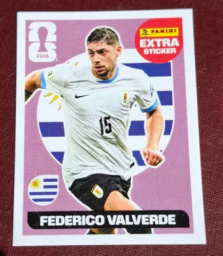 Figurinha Extra Federico Valverde