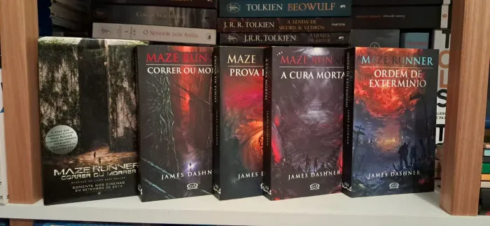 Box livros Maze Runner