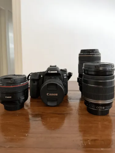 KIT CANON COMPLETO ? Canon 80D + 4 lentes | Mega oportunidade