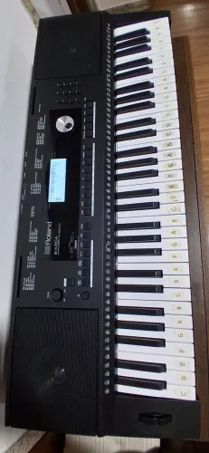 Roland E-X20A Teclado SEMINOVO Arranjador com 61 Teclas e acompanhamento automático.