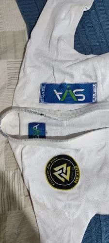 Kimono jiu-jitsu unissex usado A1