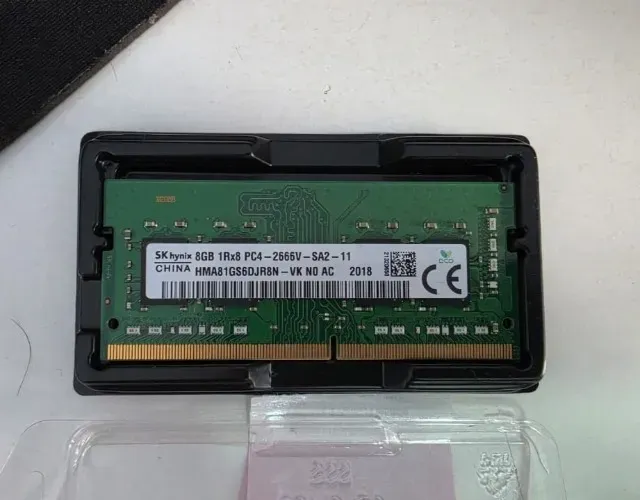 Memória RAM 8GB DDR4 2666MHz SK Hynix para Notebook