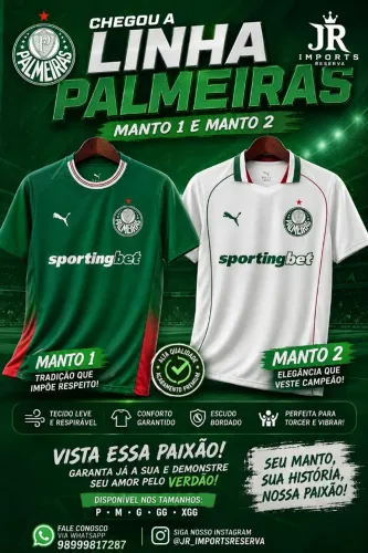 Manto 1 e 2 do Palmeiras