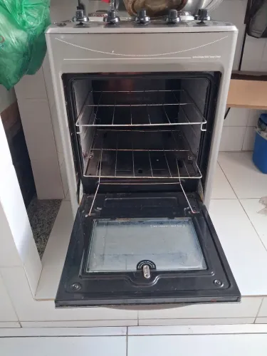 Fogão inox 4 bocas