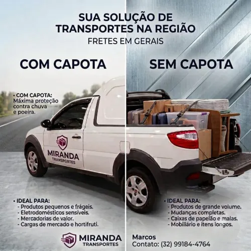 Fretes e Mudanças pequenas