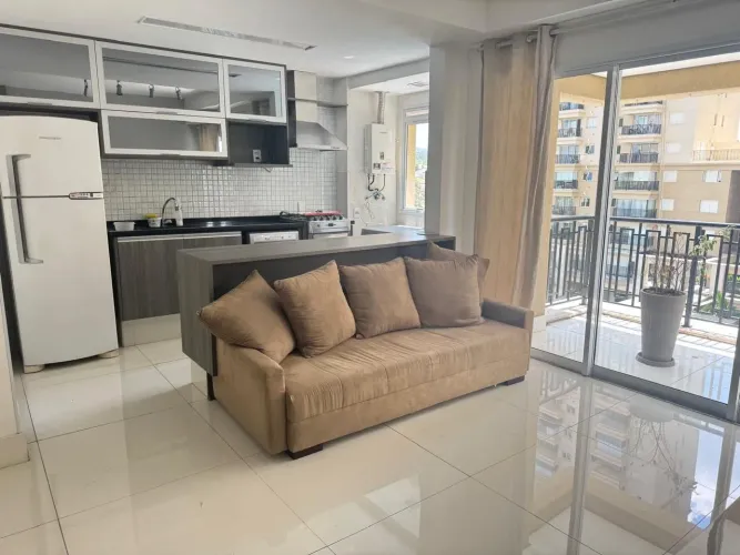 Apartamento mobiliado em Alphaville Ed Alpha park 50m 1 suite 1 vg 4.900 cond 780.00