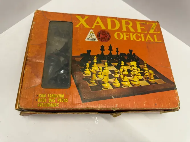 Jogo de xadrez antigo Gulliver 