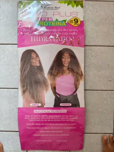 Cabelos para aplicar Longos e cacheados