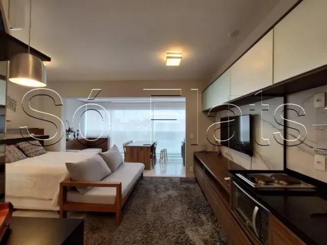 Studio no Cosmopolitan High Garden, disponível para locação localizado na Avenida Santo Am