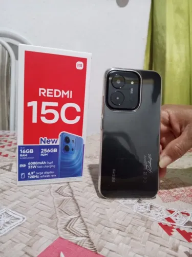 Redmi 15C New 256GB Semi Novo + Fone Lacrado + Capinha