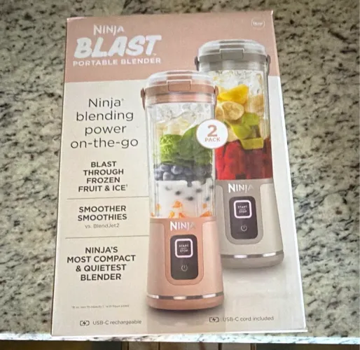 Ninja Blast Kit 2 Liquidificadores Portáteis 532ml USB-C