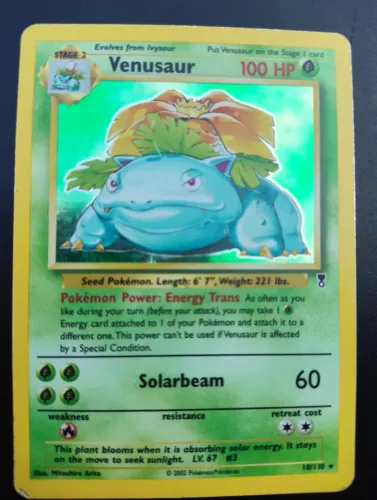 Carta Pokémon TCG Venusaur 18/110 - Legendary Collection (Inglês)